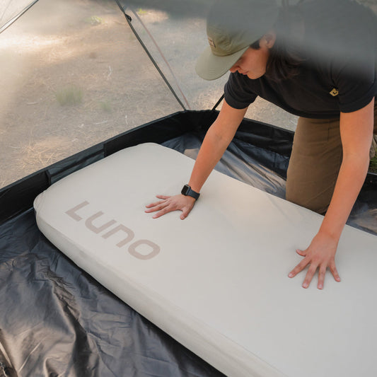 Fitted Mattress Sheet - AIR+FOAM Pro Camping Mattress