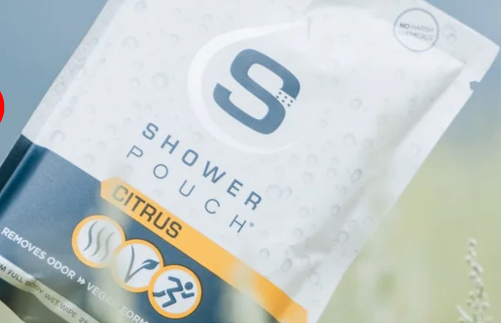 Shower Pouch - A Shower in a Pouch