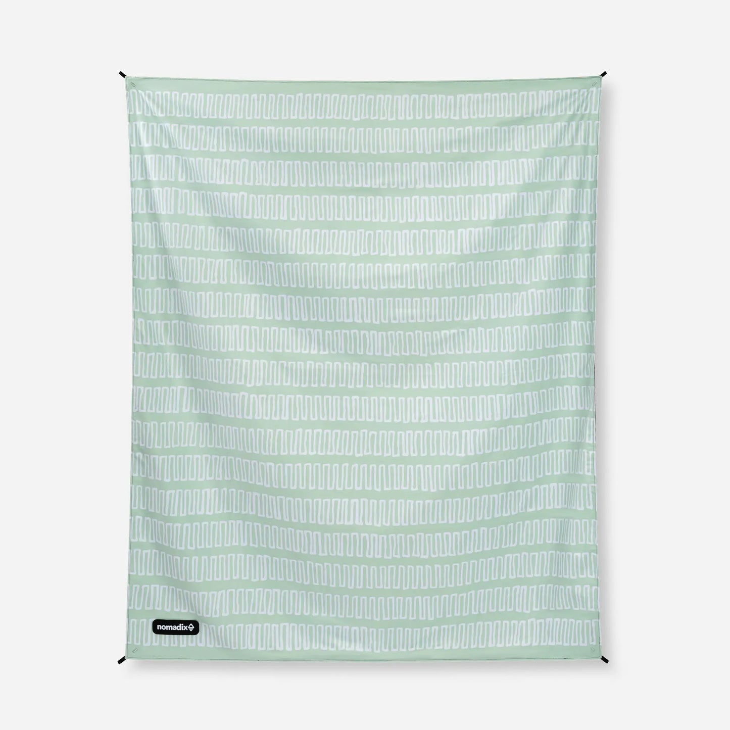Festival Blanket: Switchback Seafoam Green