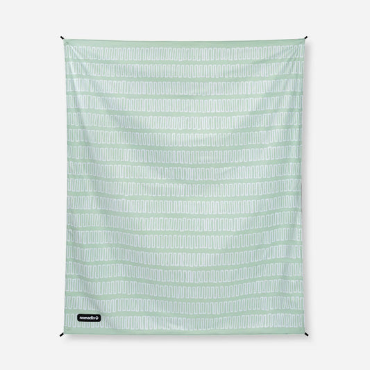 Festival Blanket: Switchback Seafoam Green