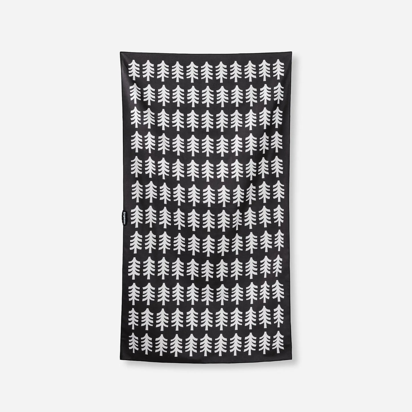 Ultralight Towel: Fresh Pines Black and Tan