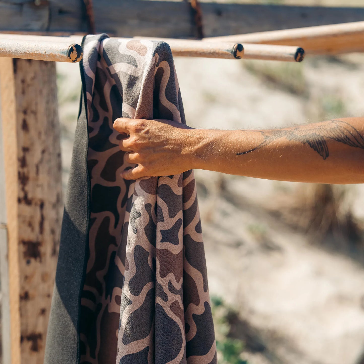 Original Towel: Duck Camo Bush