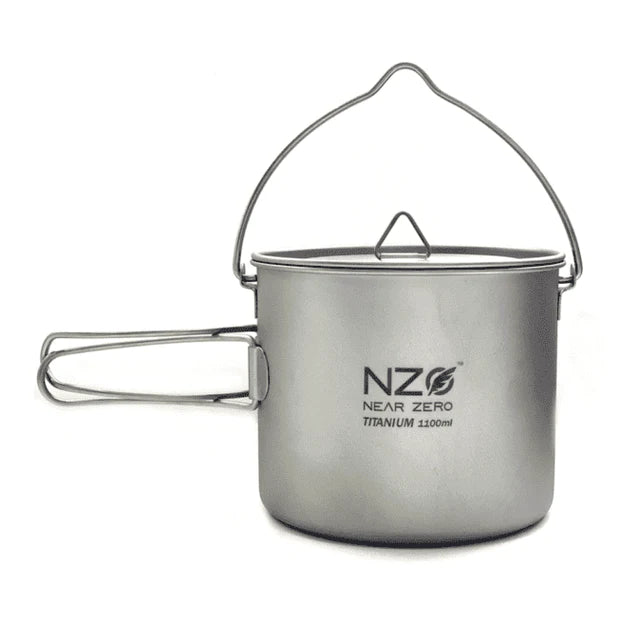 TITANIUM COOKING POT - 1.1L or 1100 ML