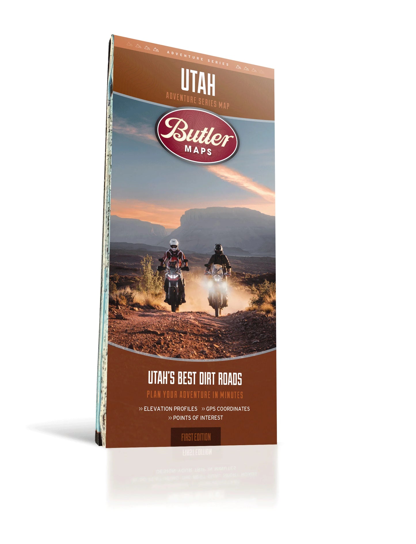 Best Dirt Roads in Utah - Utah Adventure Series Map