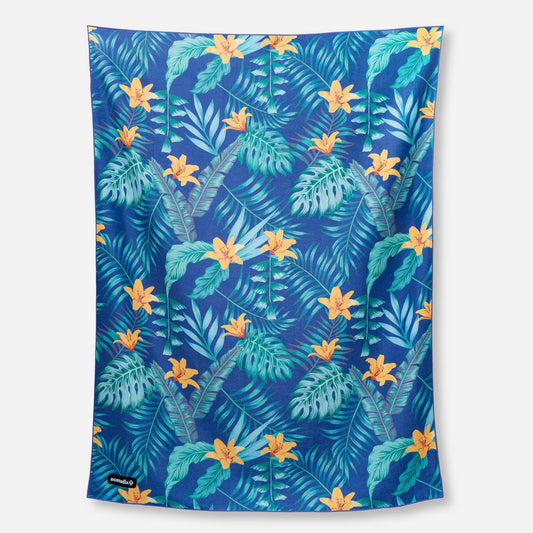 Blanket Towel: Palms Dusk