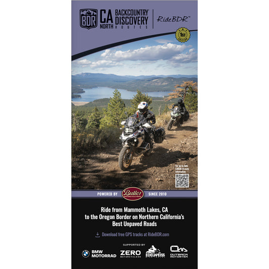 California-North Backcountry Discovery Route Map – V1