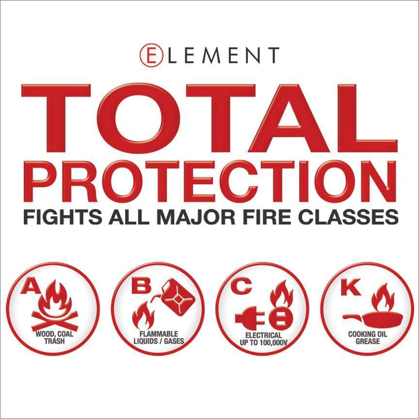 ELEMENT E50 FIRE EXTINGUISHER - 50 SECOND