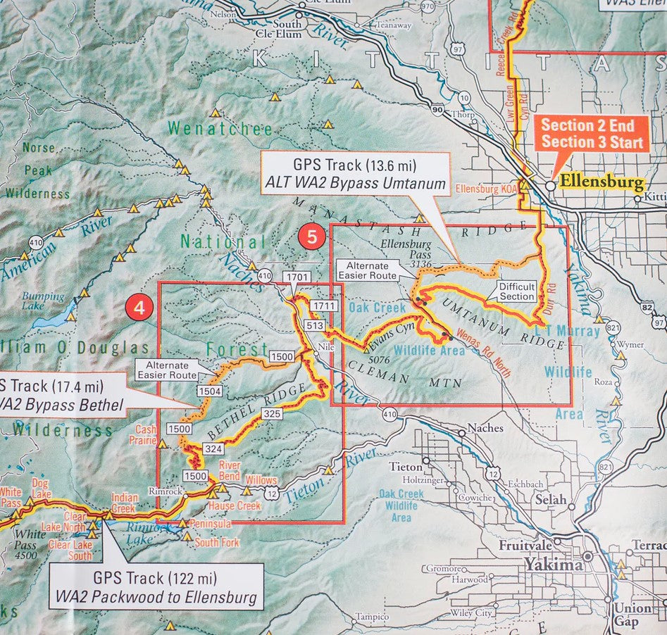 California-North Backcountry Discovery Route Map – V1