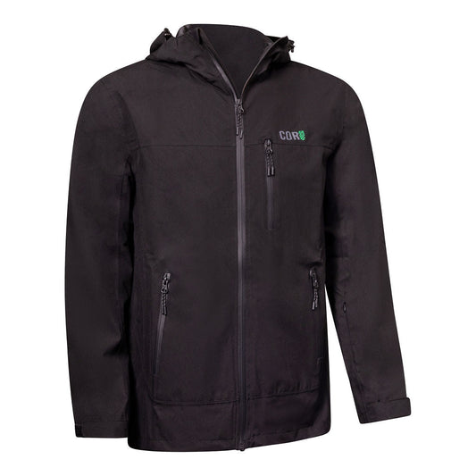The Huakai Travel Rain Jacket - Black