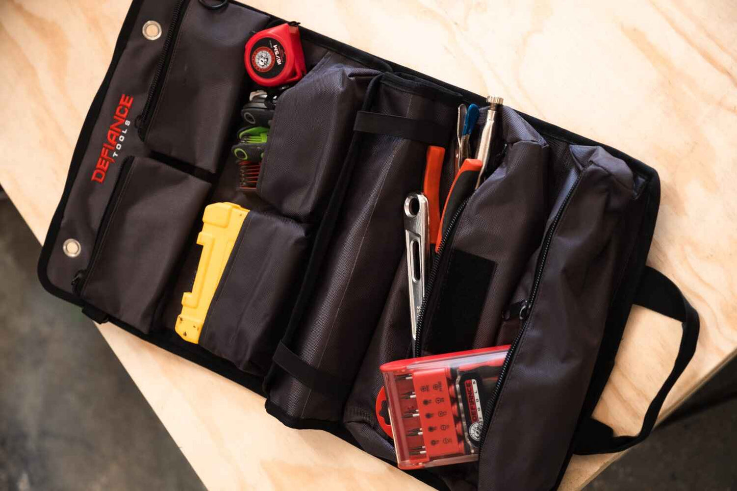 expedition tool roll organizer open